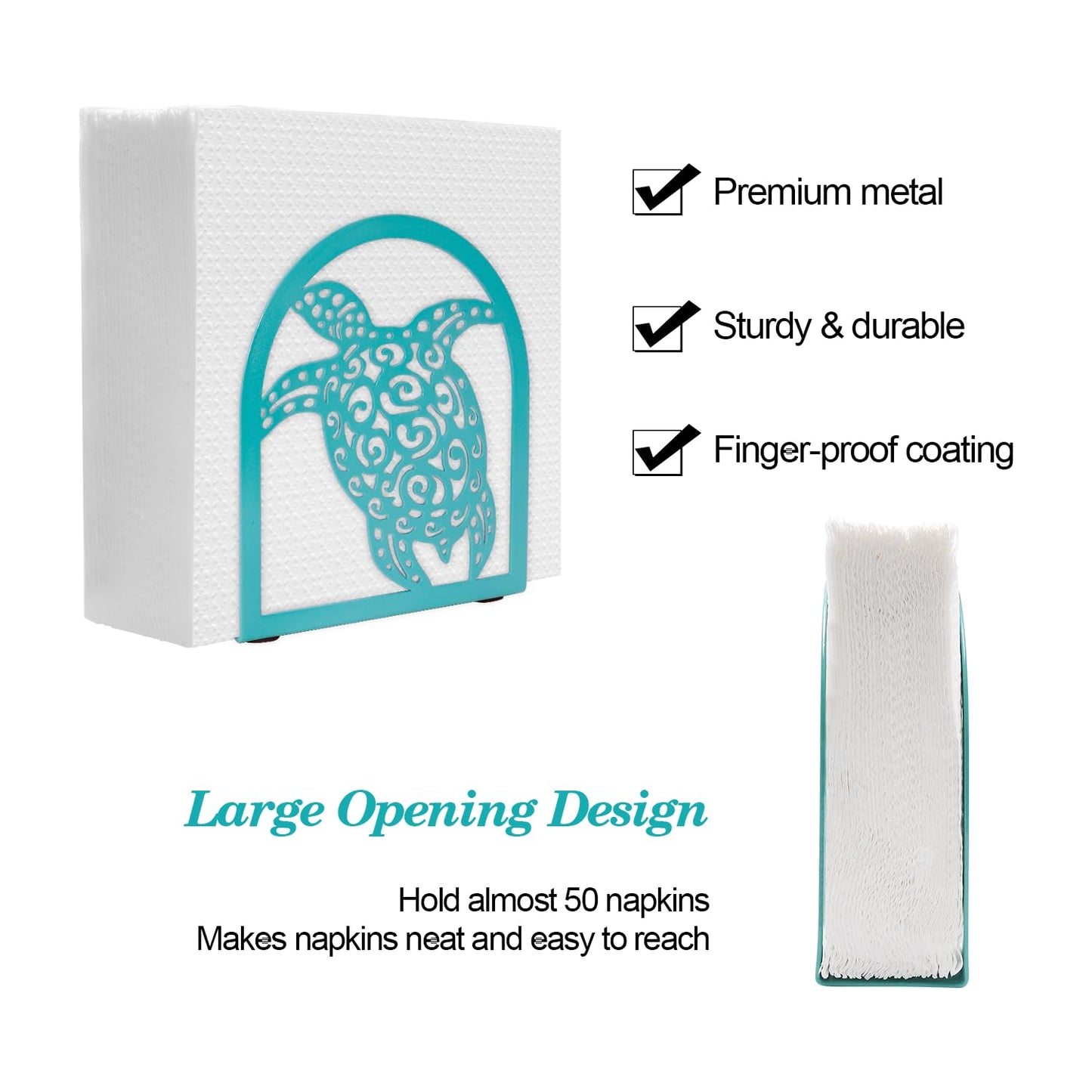 Sea Turtle Design Napkin Holder