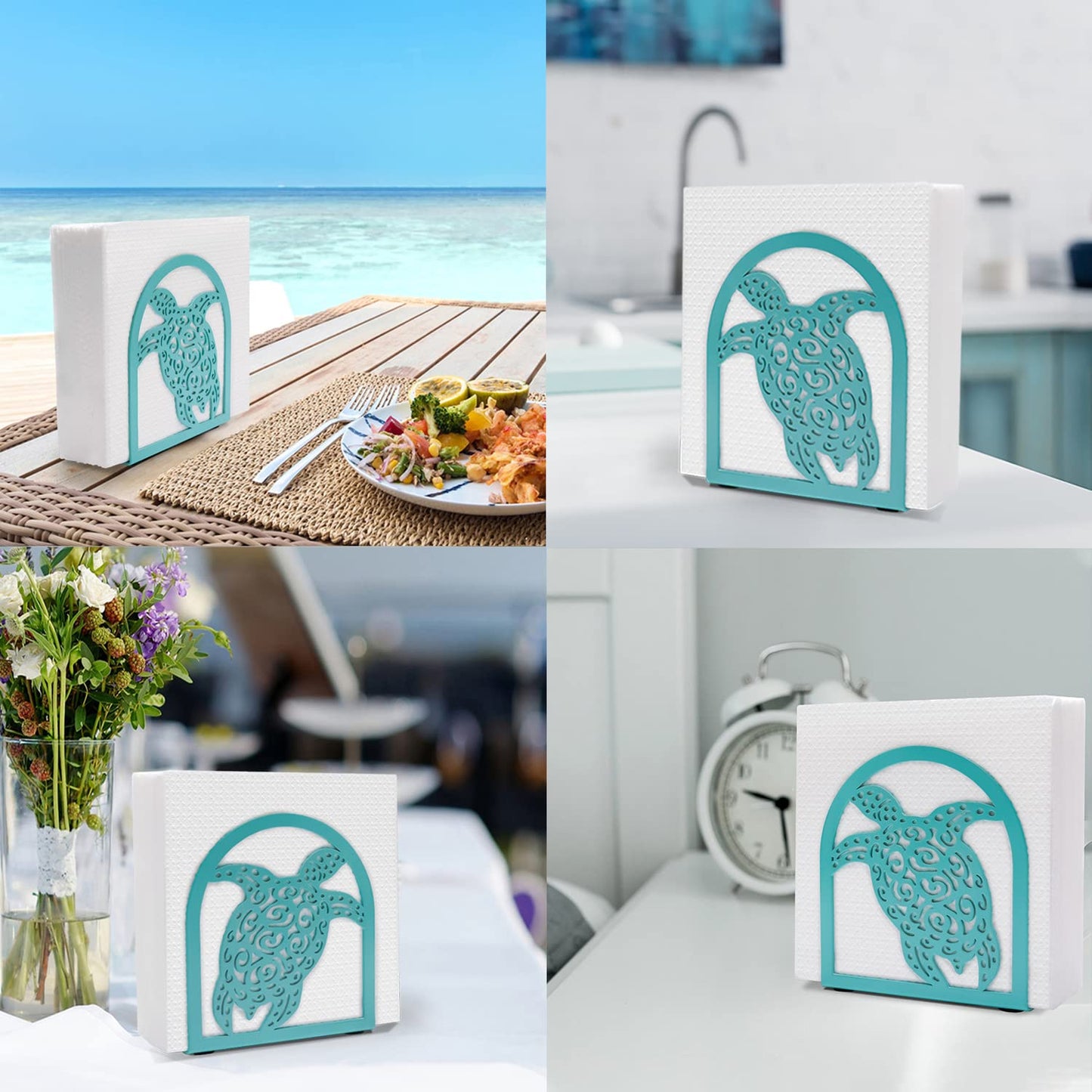 Sea Turtle Design Napkin Holder