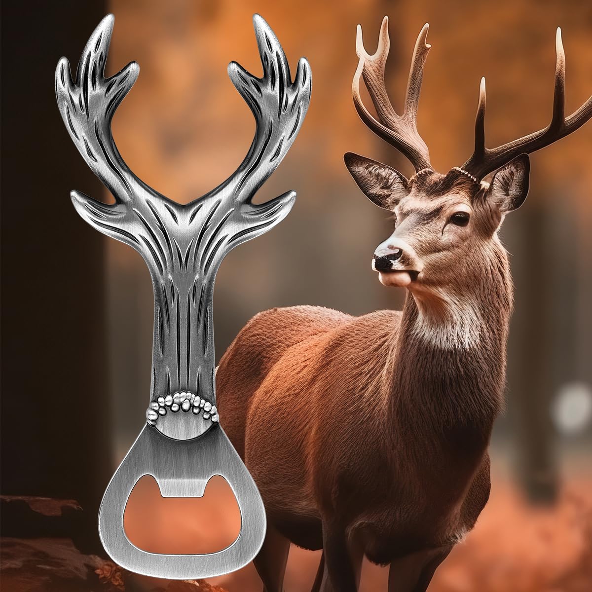 Deer Antler Bottle Opener