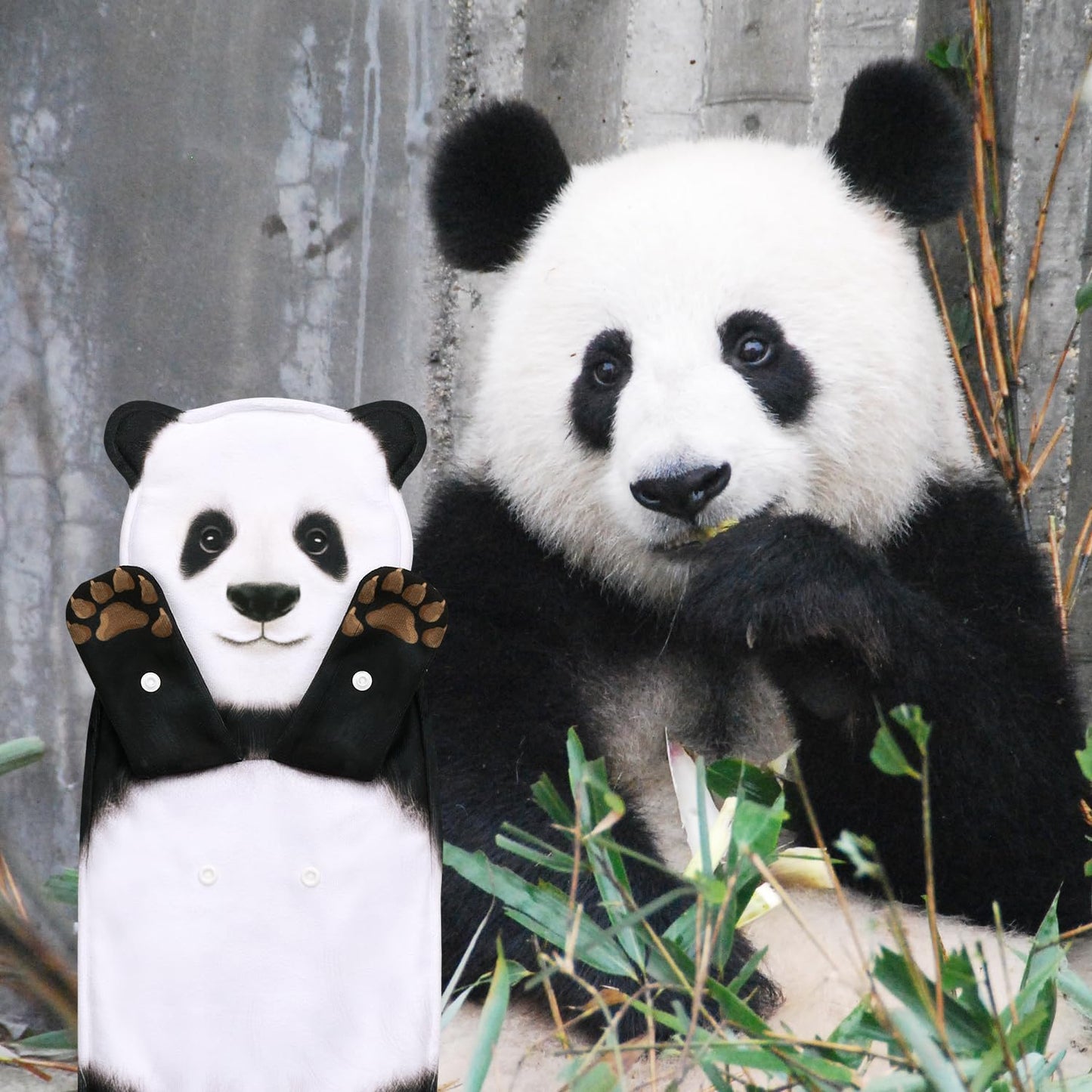 Cute Decorative Panda Hand Towel