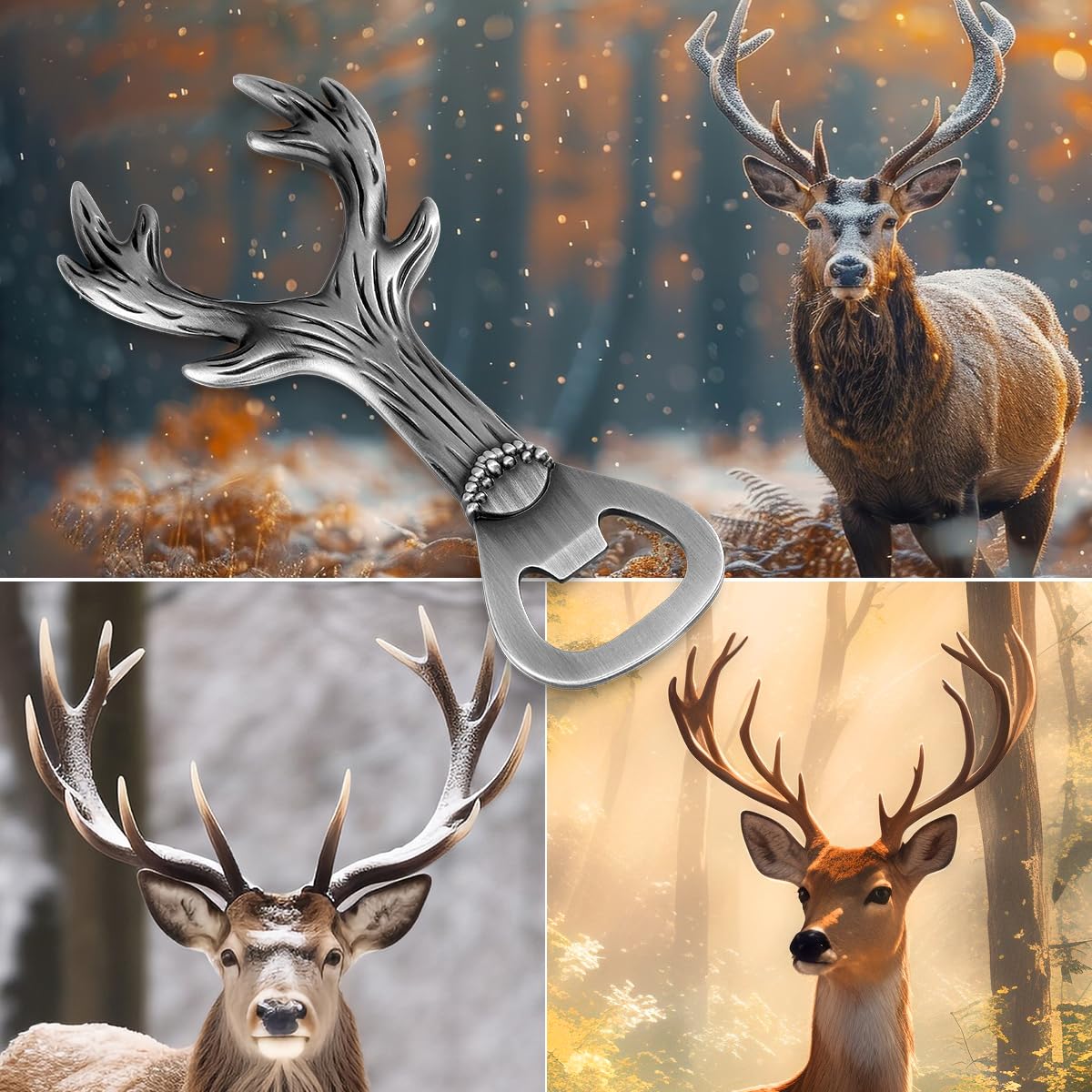 Deer Antler Bottle Opener