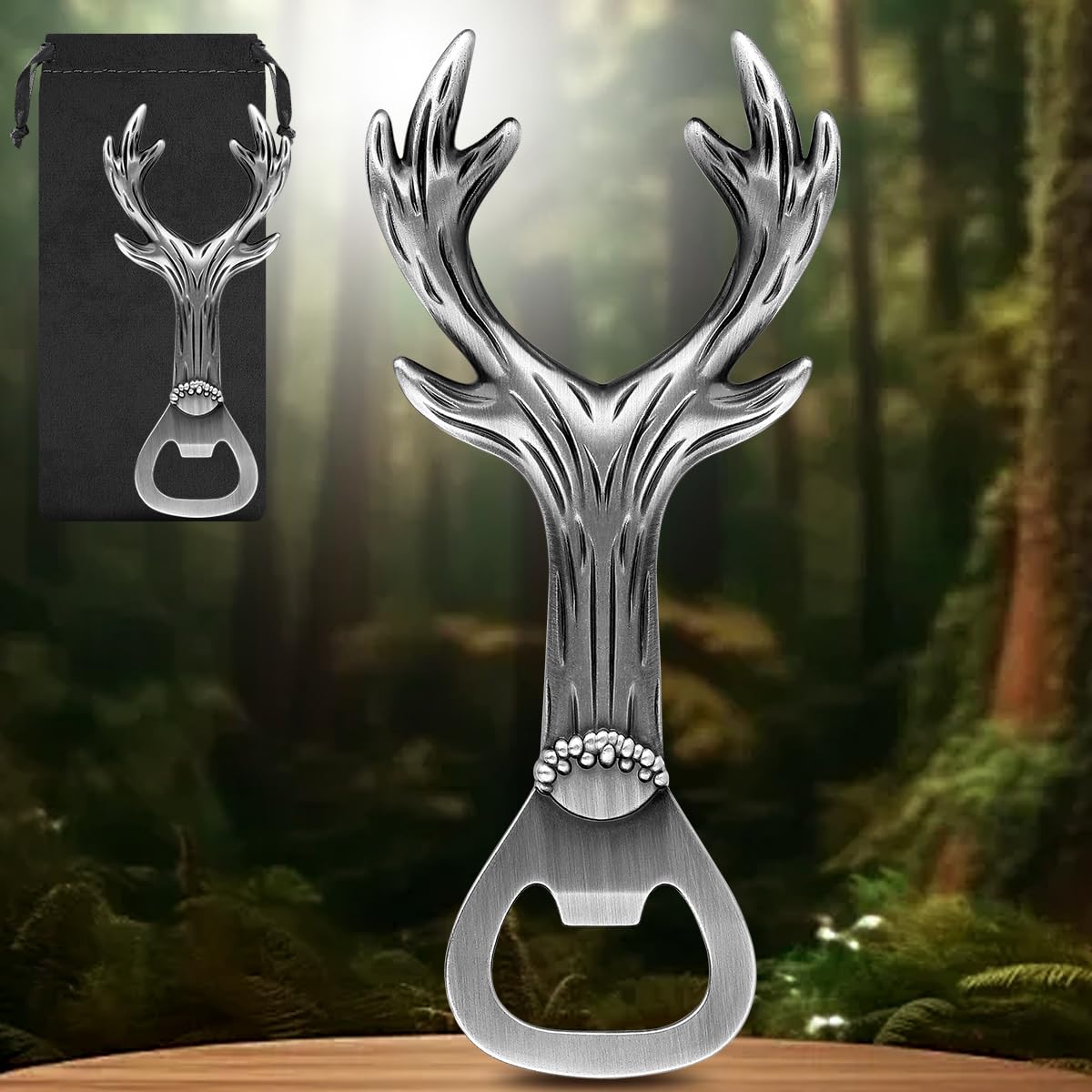 Deer Antler Bottle Opener