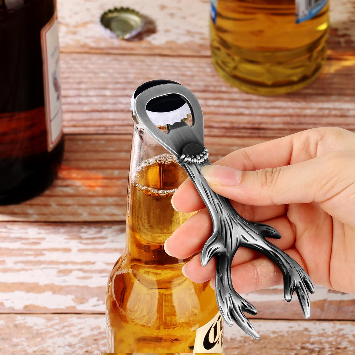 Deer Antler Bottle Opener