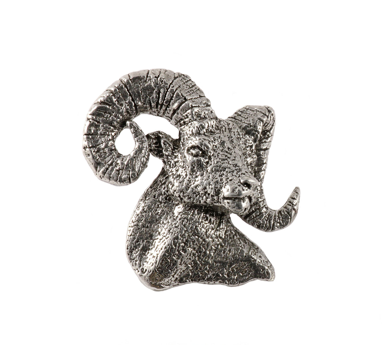 pewter bighoen sheep design lapel pin
