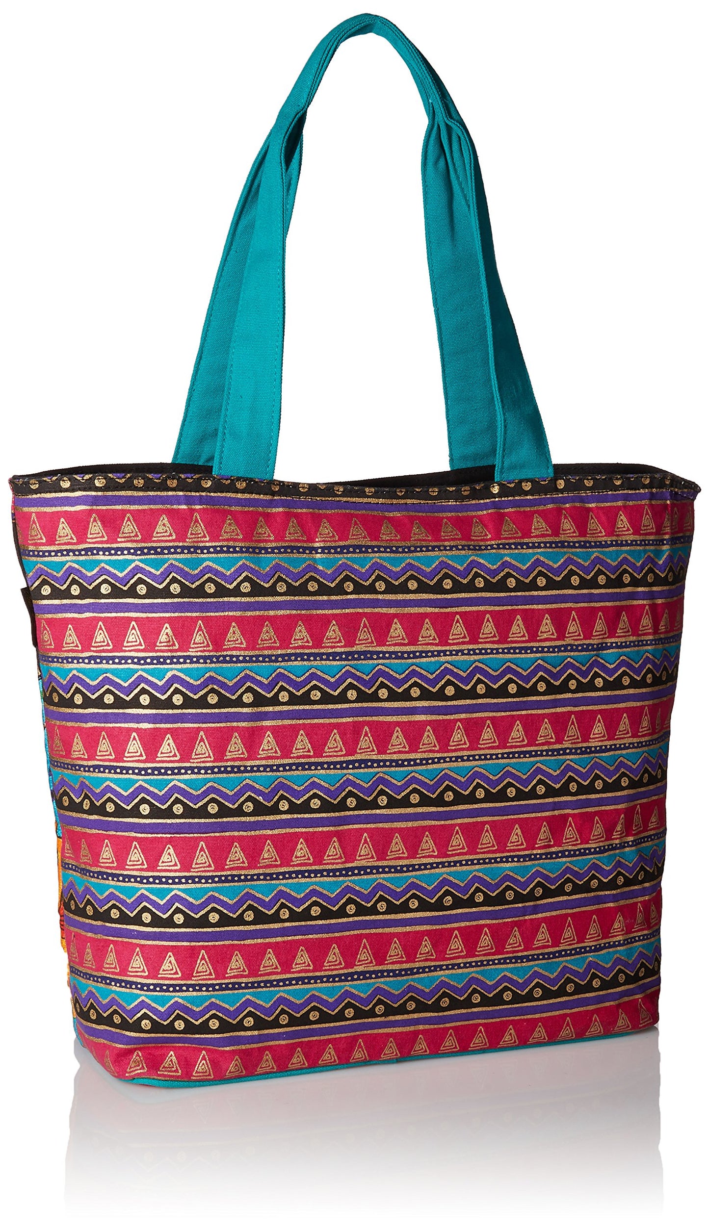Cat Themed Shoulder Tote - Fantasticats - Fron Laurel Burch