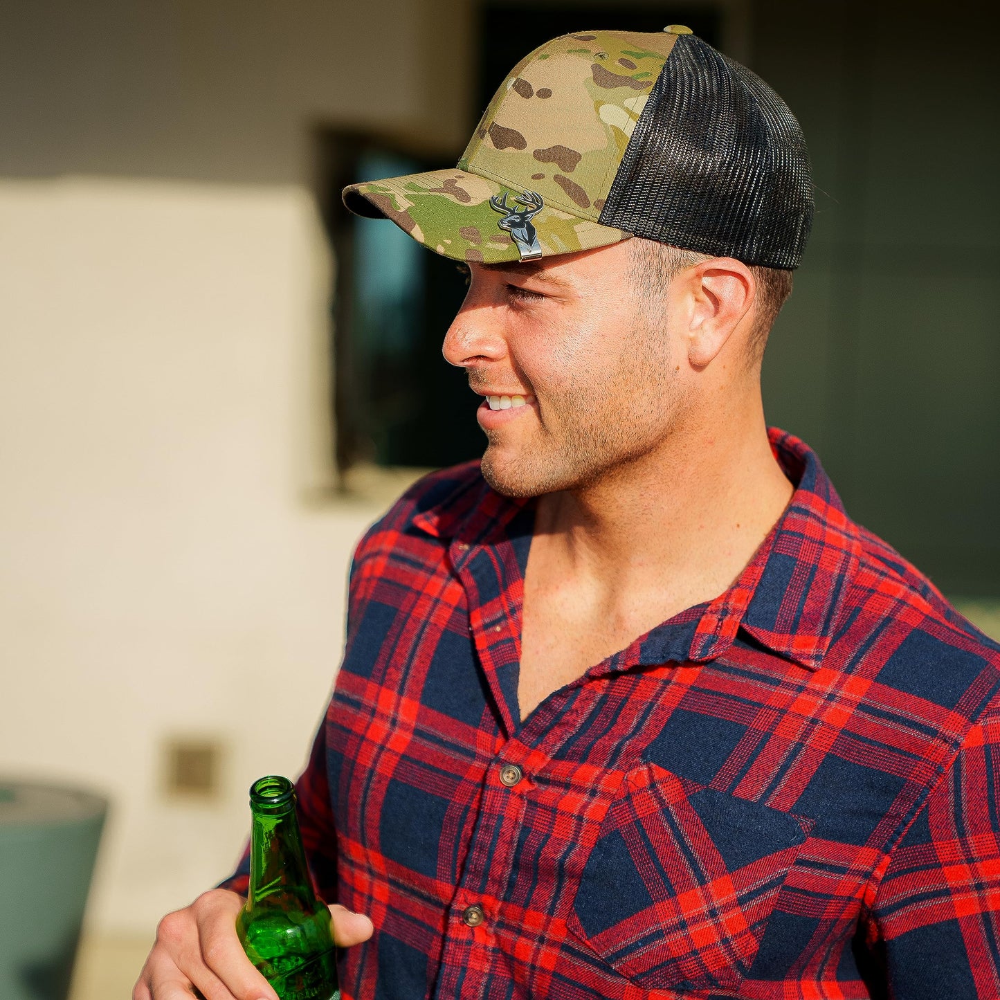 Buck Hat Clip Bottle Opener