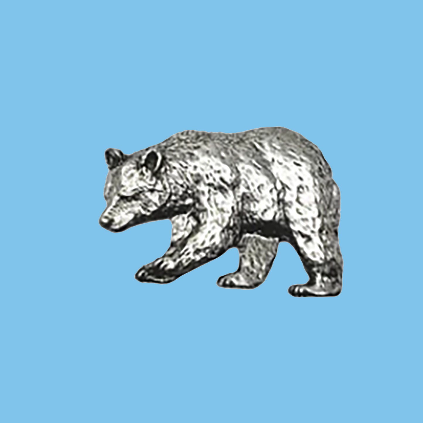 Black Bear Hat Pin, Lapel Pin
