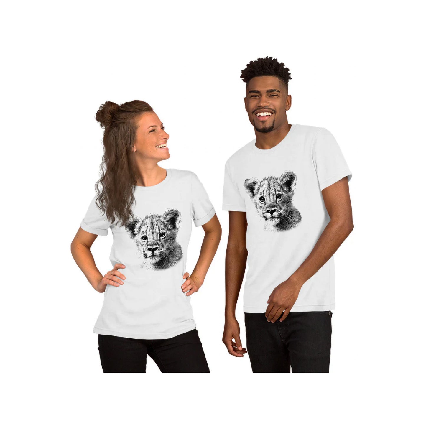 Lion Cub T-Shirt-White