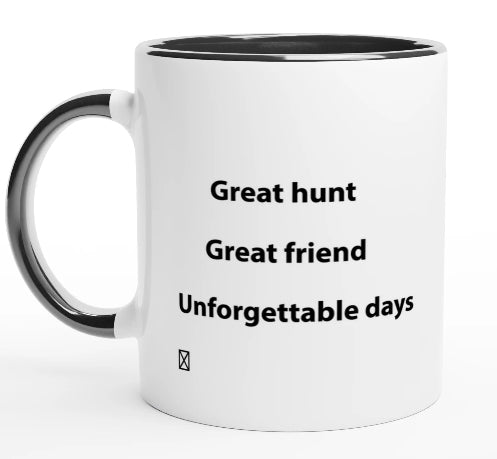 Custom Printed Mug For Hunters