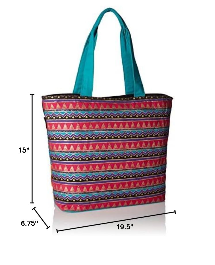 Cat Themed Shoulder Tote - Fantasticats - Fron Laurel Burch