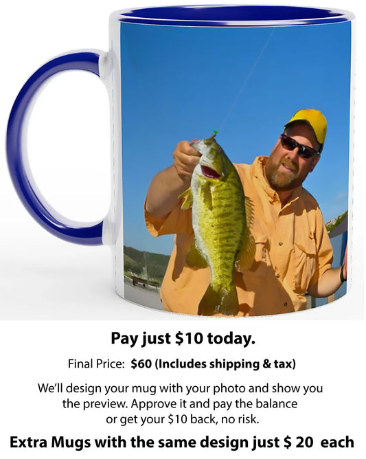 Custom Printed Mugs For Fisherman