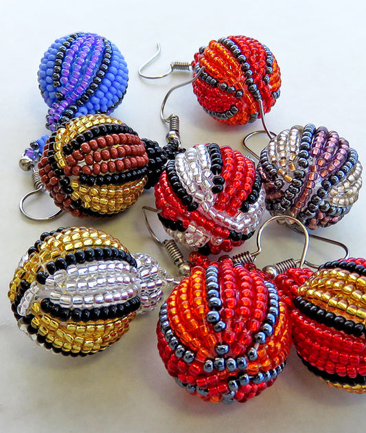 Mixed Bobble Earrings