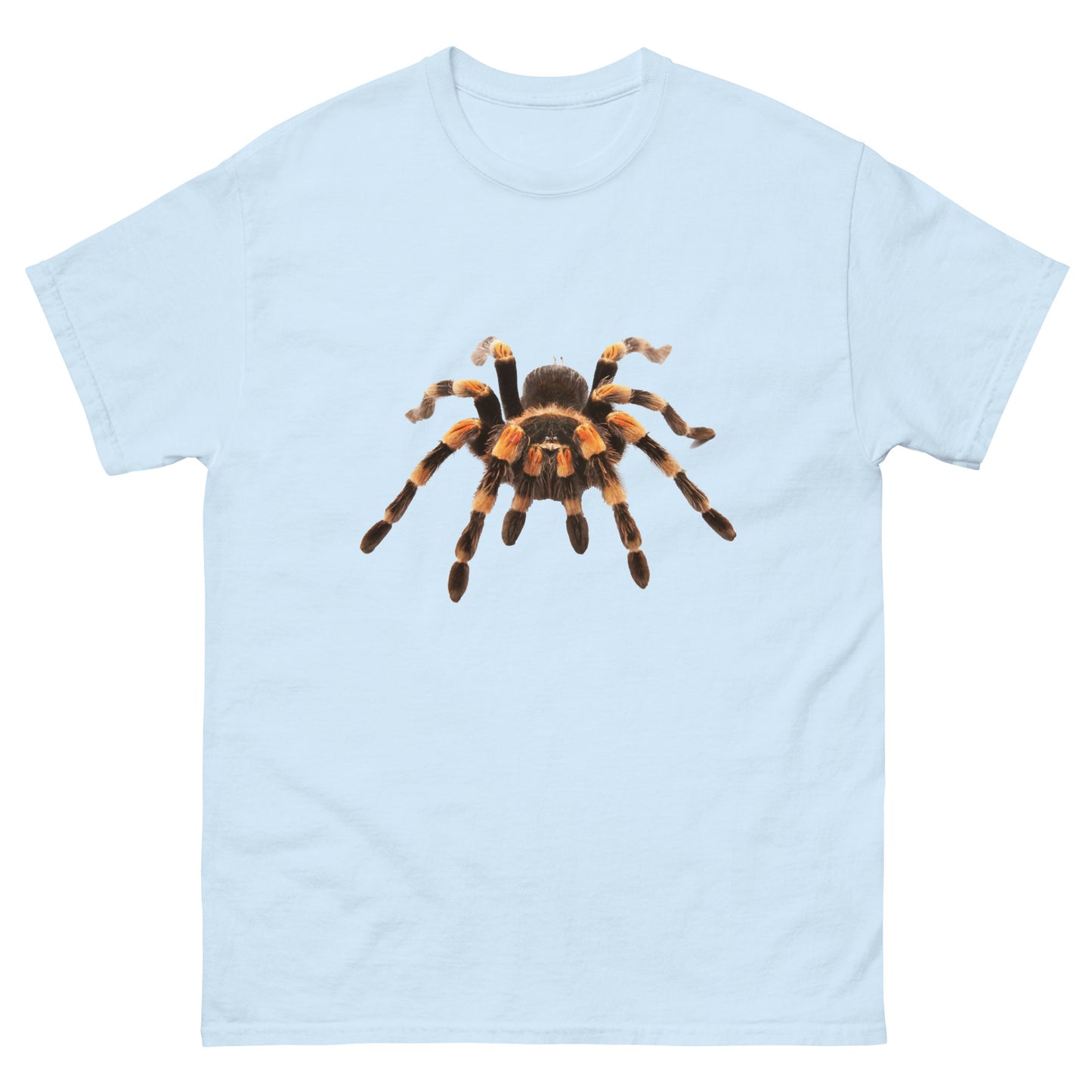 Mens classic t-shirt printed with a Tarantula Spider