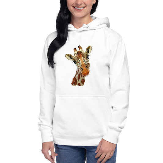 Unisex Hoodie with giraffe