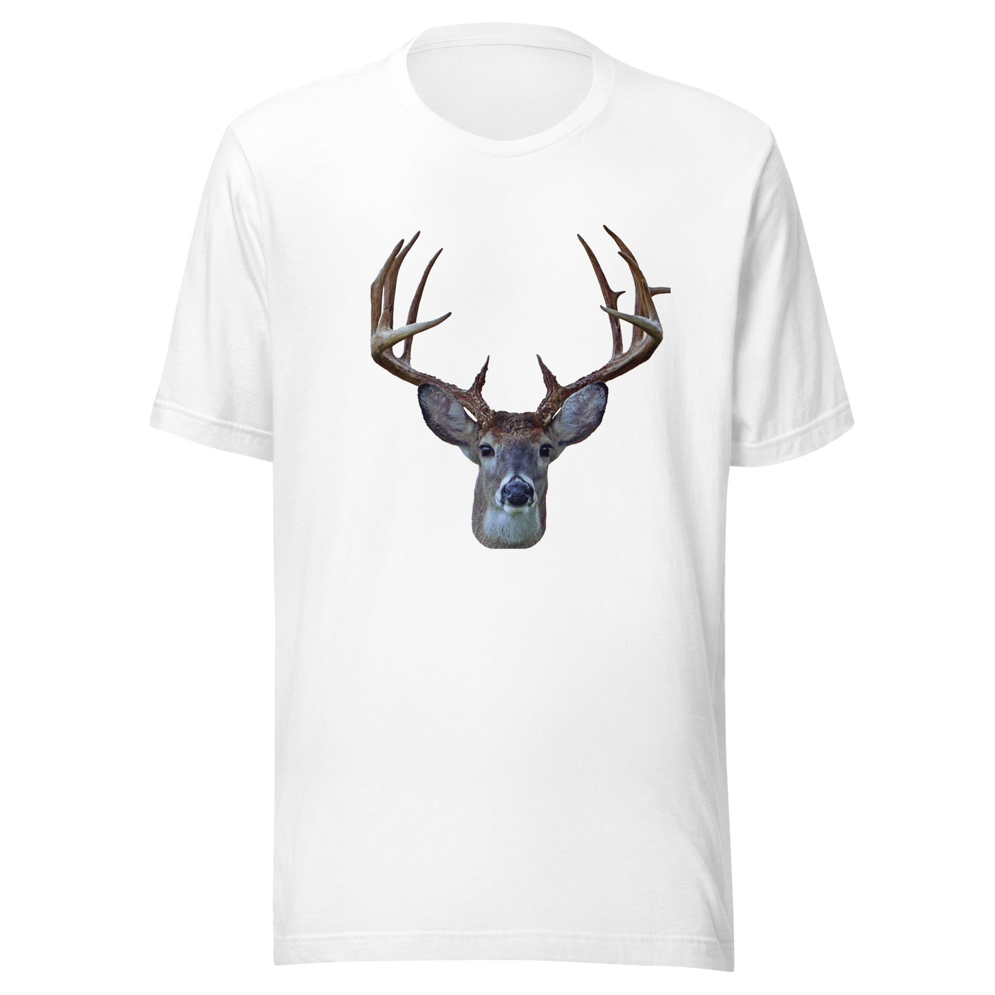 Women and Men's (Unisex) T-Shirt printed with  a White-Tailed Deer