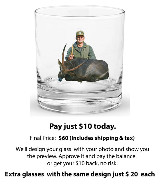 Custom Printed  Whisky Tumbler