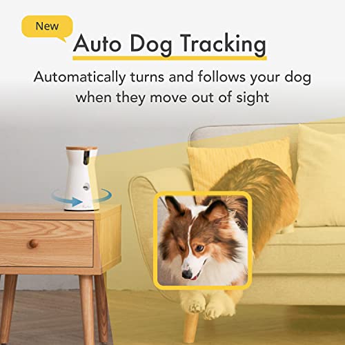HD Dog Camera with Treat Tossing capability
